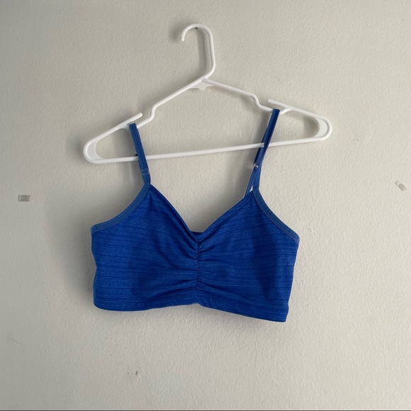 Beyond Yoga Other - Beyond Yoga ruched space dye bra top with racerback hook